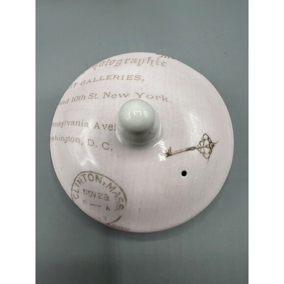 Gracie China Stechcol 4-Cup Teapot In Pink & White With Rose & Travel Design - Picture 5 of 13